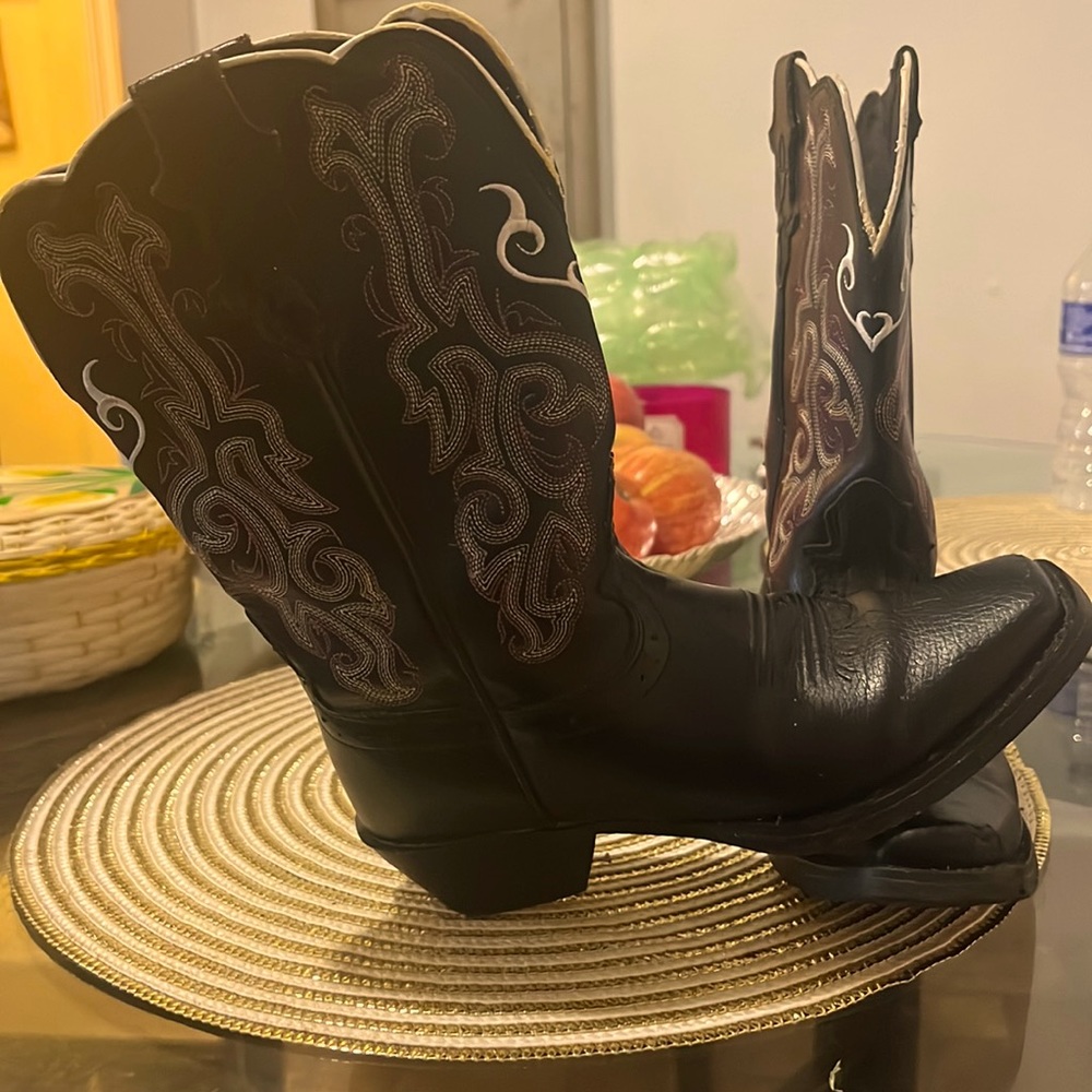 Girls Size 10 Justin Cowgirl Boots